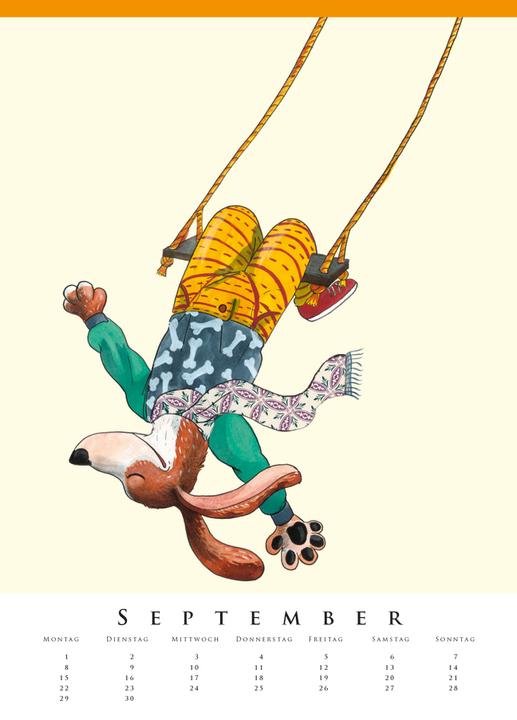 Immagine prodotto Calendario della camera dei bambini di Leonard Erlbruch 2025 (Copertina rigida, Tedesco)