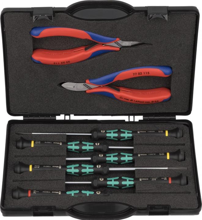 Image du produit Knipex Jeu de pinces électroniques (217 mm)