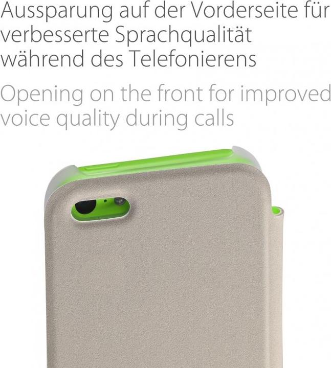 Actual product image Artwizz SmartJacket Protective Clip for iPhone 5C Green (Apple iPhone 5c)