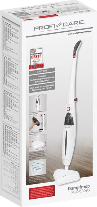 Actual product image Profi-Care Steam mop (1500 W)