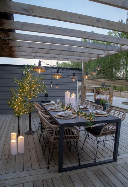 Produktbild Star Trading Gartenlicht Decoration Sphere, 88 LEDs, Ø 40 cm, Schwarz (IP44)