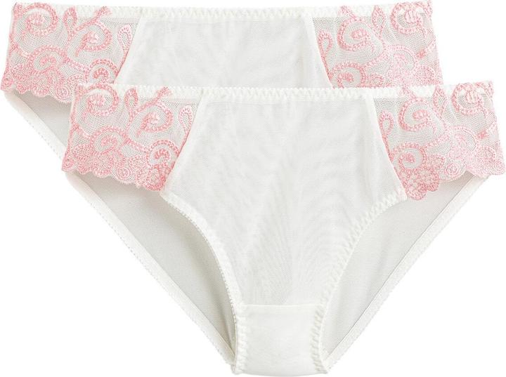 Image du produit La Redoute Collections Lot de 2 slips Lyssa (44, 46, lot de 2)