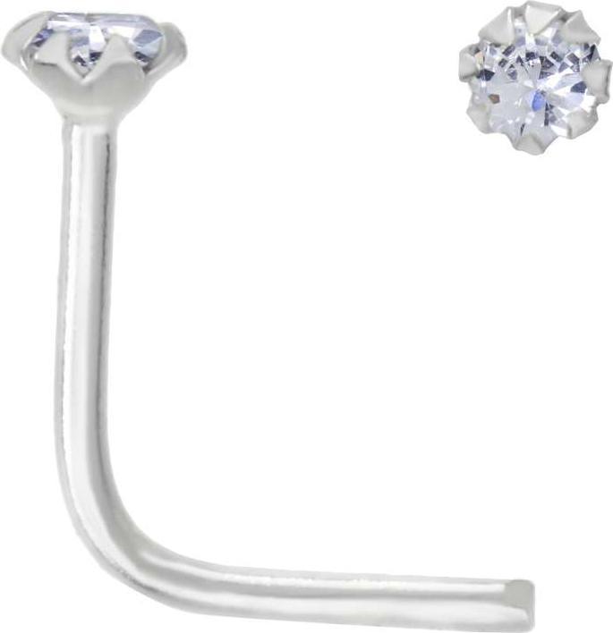 Image du produit Bijouteria Piercing nez (Cristallin, Argent 925)