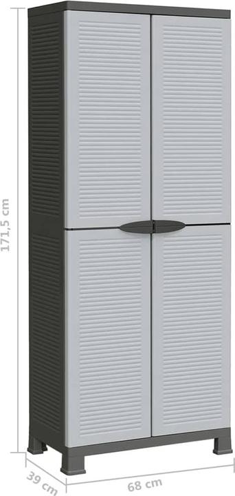 Actual product image VidaXL Alfy (68 x 39 x 171.5 cm)