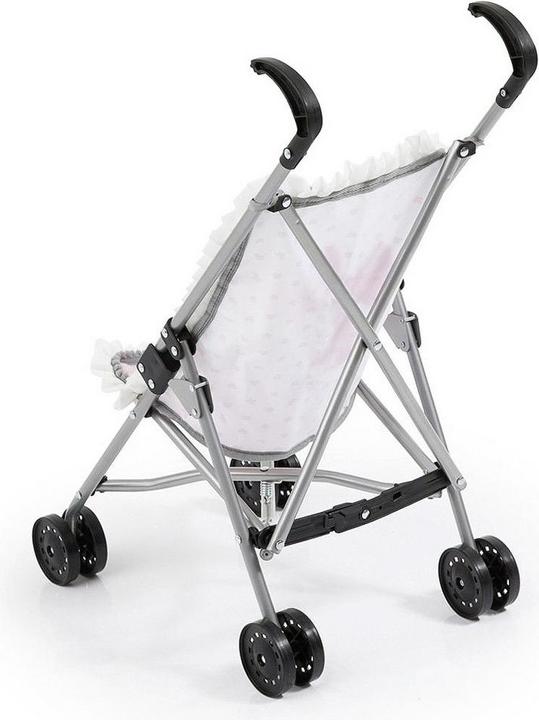 Immagine prodotto Reig Seggiolino per bambole ombrello rosa a pois bianchi