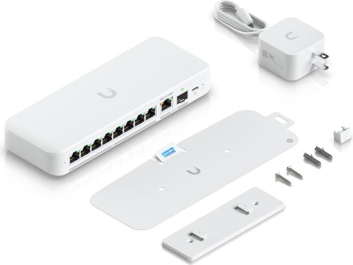 Actual product image Ubiquiti UniFi Flex 2.5G (9 Ports)