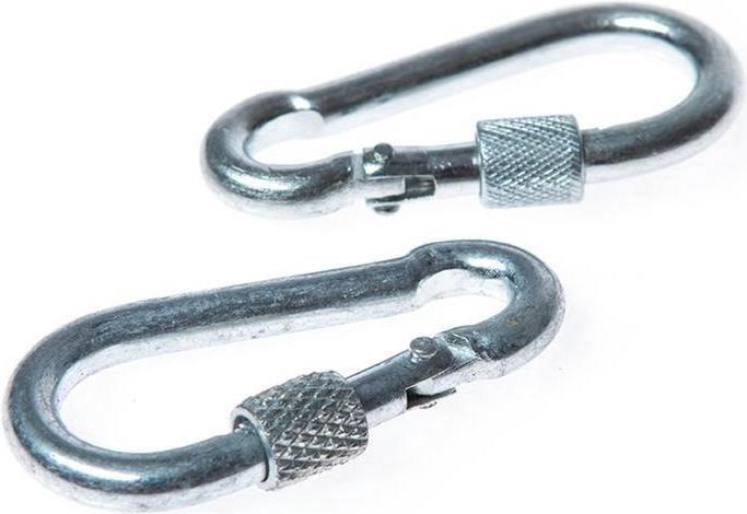 Actual product image Haushalt Fixing Carabiner 7x70 mm Zp With Nut 2d