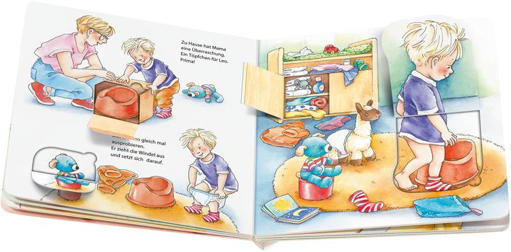 Immagine prodotto Ravensburger Andare nel vasino è facile: un libro di giochi con tanti risvolti (Tedesco)