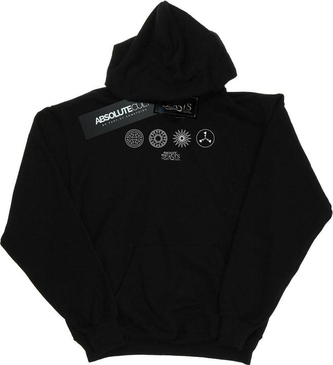 Produktbild Fantastic Beasts Circular Icons Kapuzenpullover (XXL)