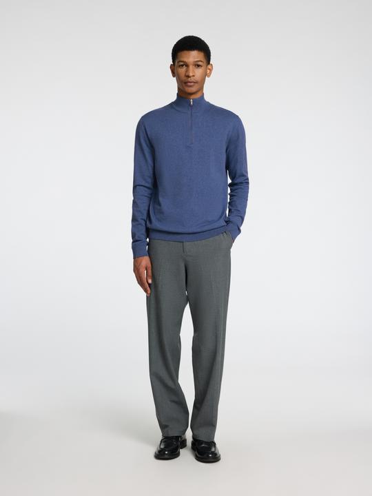 Actual product image Selected Homme Half-zip knitted jumper (XXL)