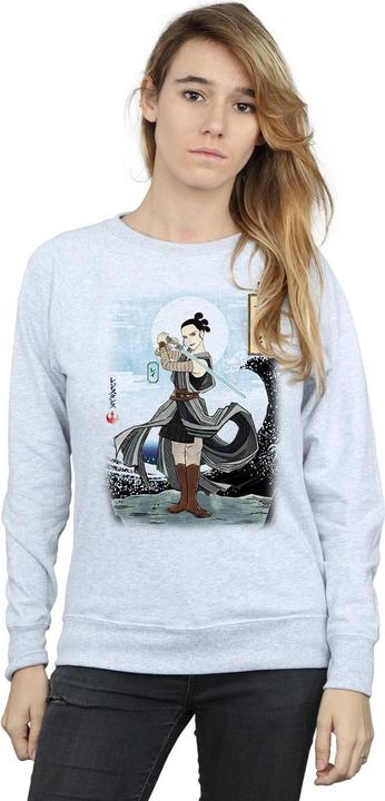 Immagine prodotto Star Wars The Last Jedi Japanese Rey Felpa Donna (L)