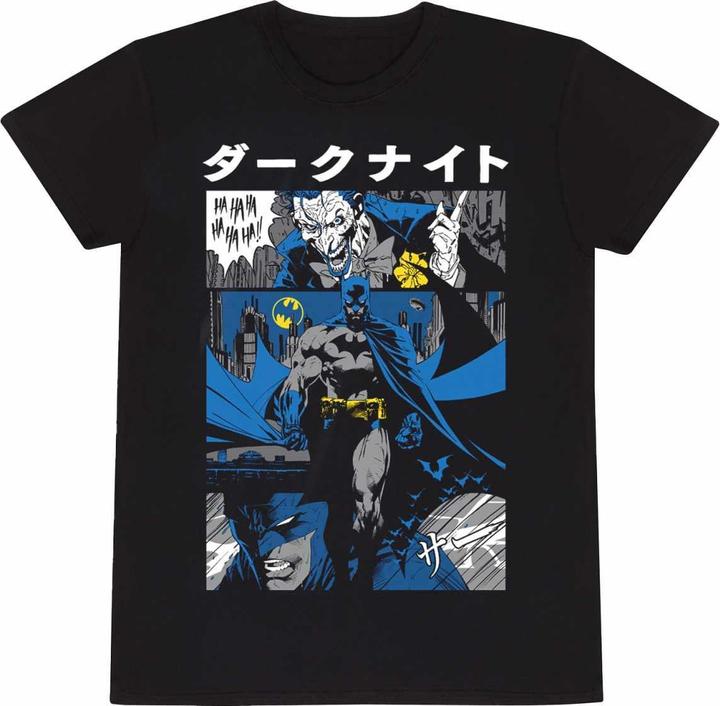 Actual product image Batman Unisex Adult Manga T-Shirt (M)