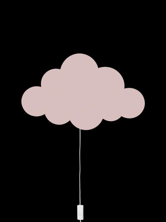 Actual product image Ferm Living Cloud Lamp - Dusty Rose