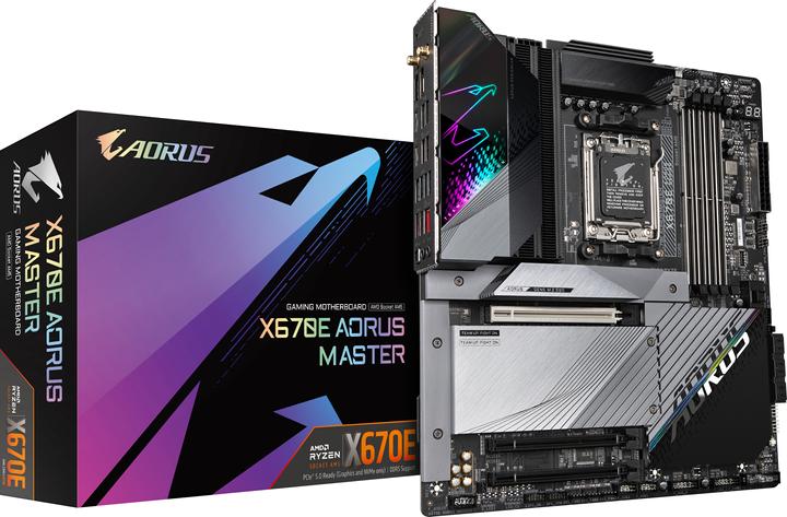 Gigabyte X670E AORUS MASTER (AM5, AMD X670E, E-ATX)