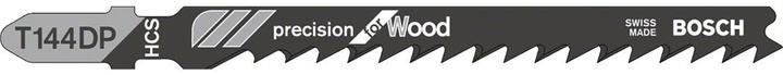 Image du produit Bosch Professional Zubehör Lame de scie sauteuse PRO Wood precise T144DP, 100 mm, 100 pcs.