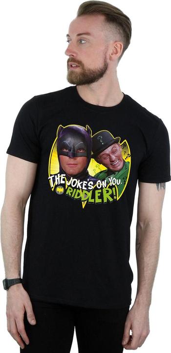 Immagine prodotto Maglietta con scherzo dell'Enigmista della serie TV di Batman (S)