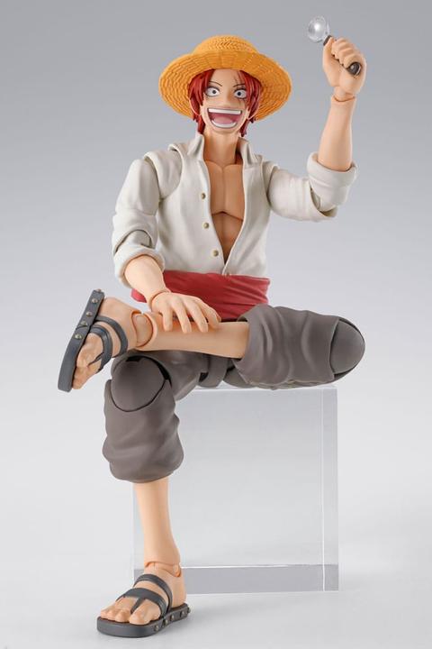 Actual product image Bandai One Piece S.H.Figuarts Actionfiguren 2er-Pack Shanks & Monkey D. Luffy Childhood Ver.