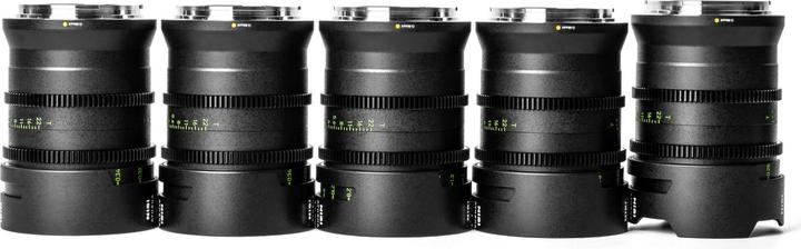Immagine prodotto Nisi Kit di obiettivi cinema full frame ATHENA PRIME - 14 mm, 25 mm, 35 mm, 50 mm, 85 mm + custodia (Full-frame)