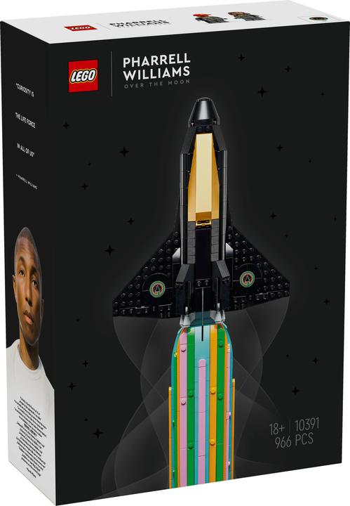 Actual product image LEGO Über dem Mond mit Pharrell Williams (10391, LEGO Icons, LEGO Rare Sets)