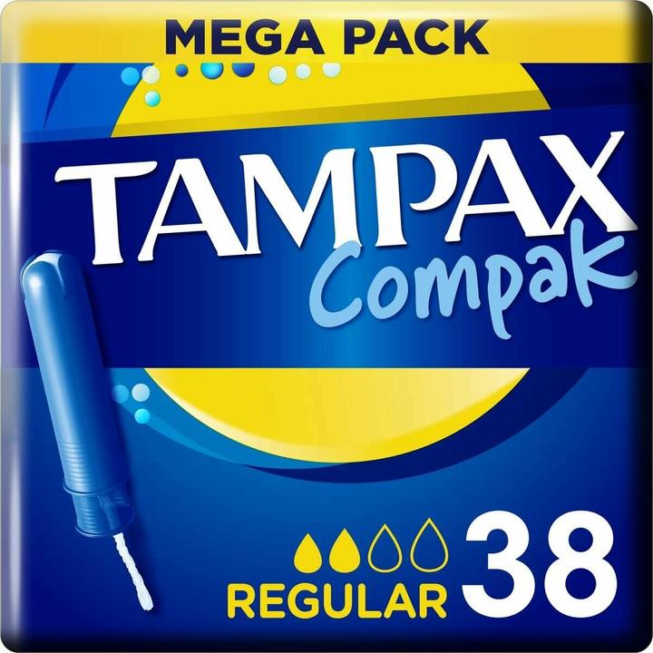Tampax COMPAK tampón regular 38 u (38 x, Normal)