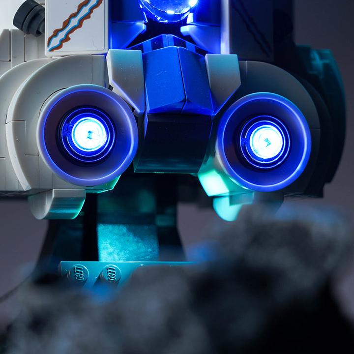 Produktbild BrickBling LED Licht Set für LEGO Captain Rex Helm (75349)
