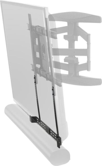 Actual product image Flexson TV mount for Sonos Arc & Sonos Arc Ultra (1 pcs., Wall installation, Not movable)