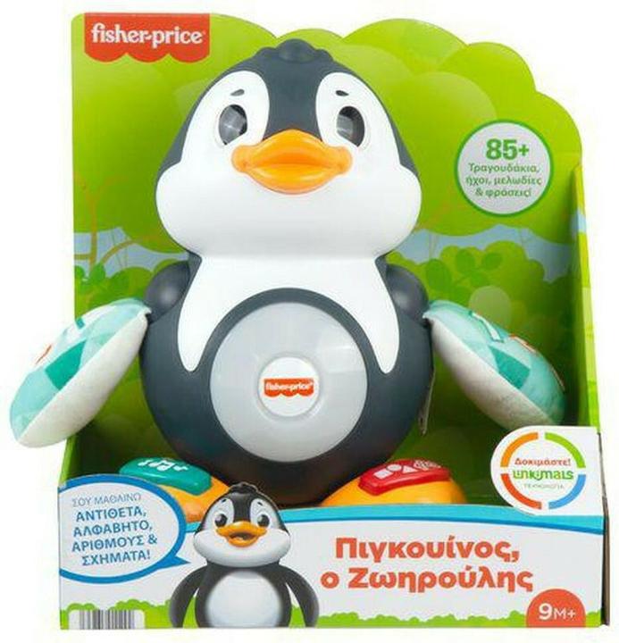 Image du produit Mattel Fisher Price Linkimals Penguin The Animal With Music for 9+ months HCJ60