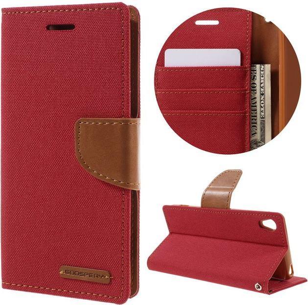 Produktbild Goospery Canvas Diary Series (Sony Xperia XA)