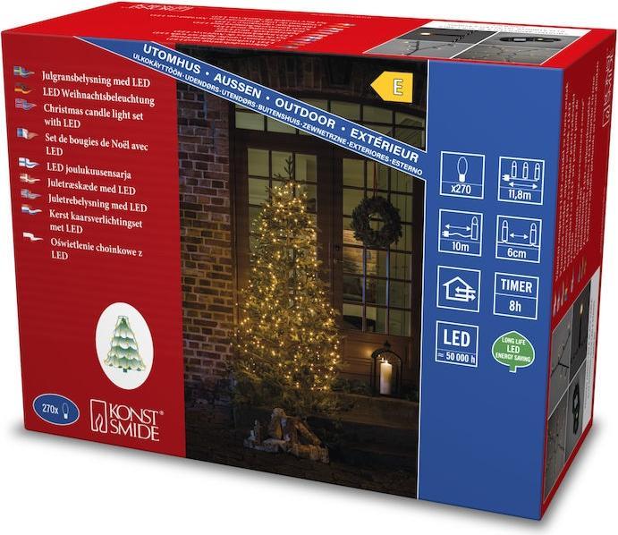 Produktbild Konstsmide Weihnachtsbaum Beleuchtung LED Baummantel (1.80 m)