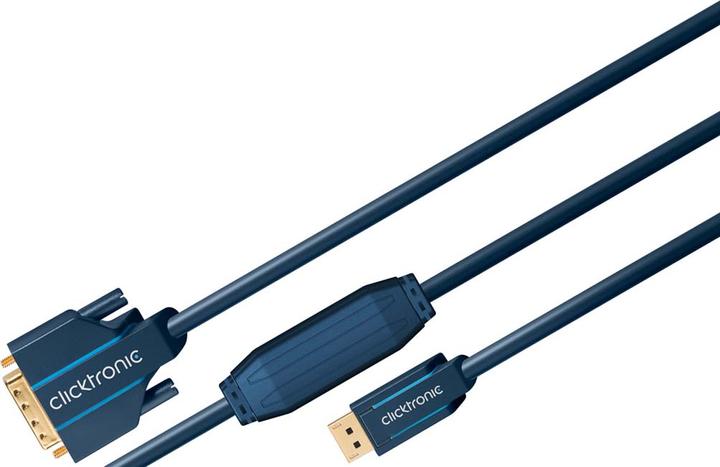 Produktbild clicktronic DisplayPort — DVI (5 m, DisplayPort, DVI)