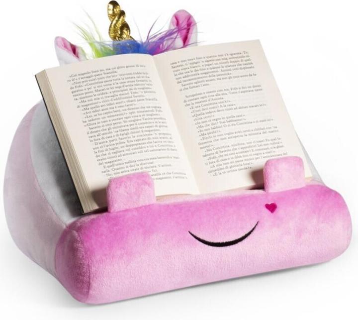 Actual product image Bookchair Bookmonster Unicorn - Reading Pillow for Books and Tablets