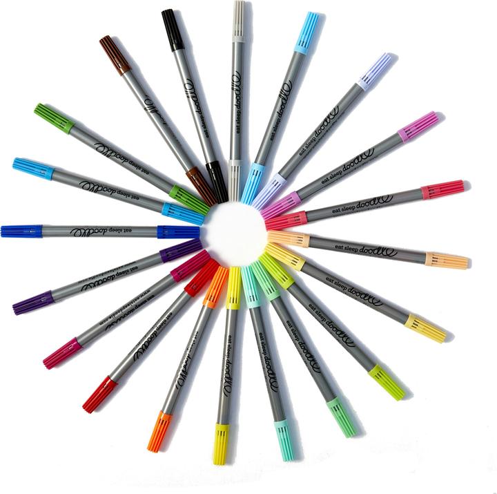 Immagine prodotto Eat Sleep Doodle set artistico di 20 pennarelli per bambini (Multicolore, 20 x)