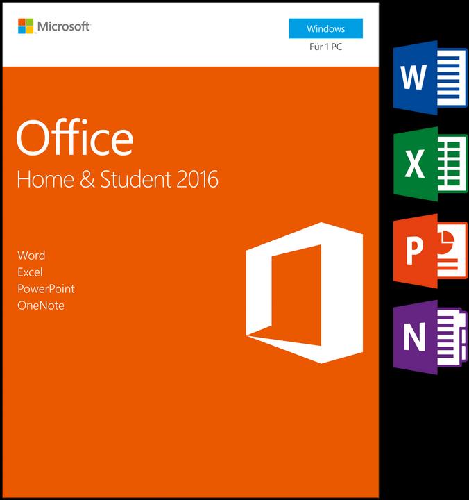 Microsoft Office Home and Student 2016 (1 User, unbegrenzt)
