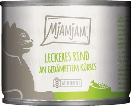 Image du produit Mjamjam Viande de boeuf savoureuse et de courge à la vapeur (Adulte, 1 pcs, 250 g)