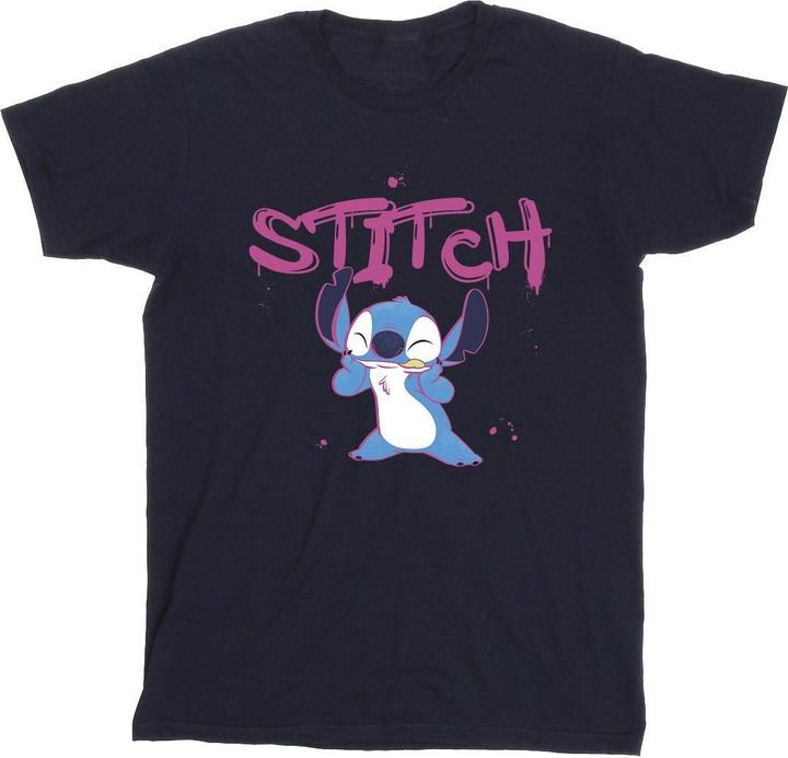 Immagine prodotto Disney Lilo And Stitch Graffiti Maglietta Ragazze (140, 146)
