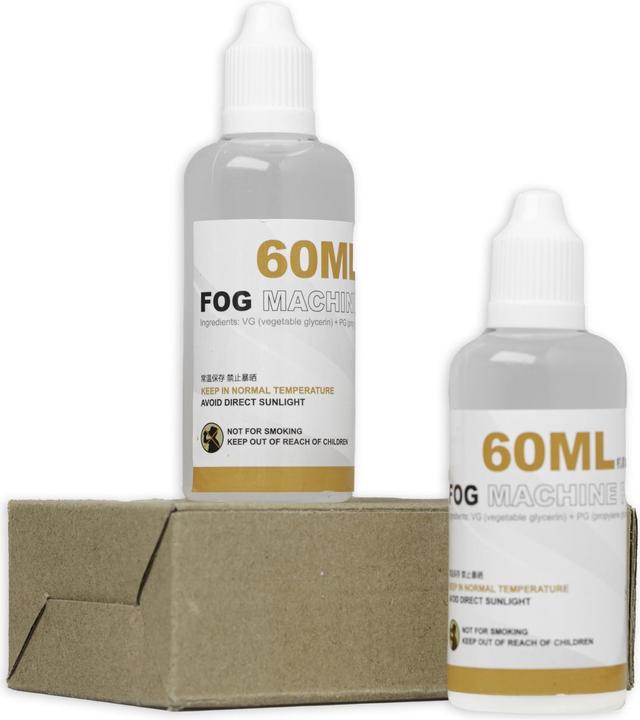 Produktbild Lensgo Rauchmaschine Flüssigkeit 60 ml, 2x (Weiteres Zubehör)
