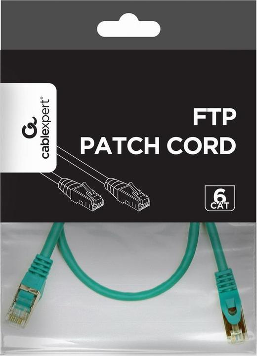 Actual product image Gembird Patch cable (U/UTP, CAT6, 0.50 m)