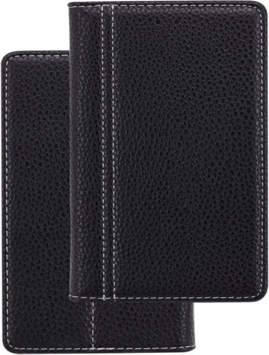 Fashion Custodia a libro per Huawei Nova - nero (Nova)