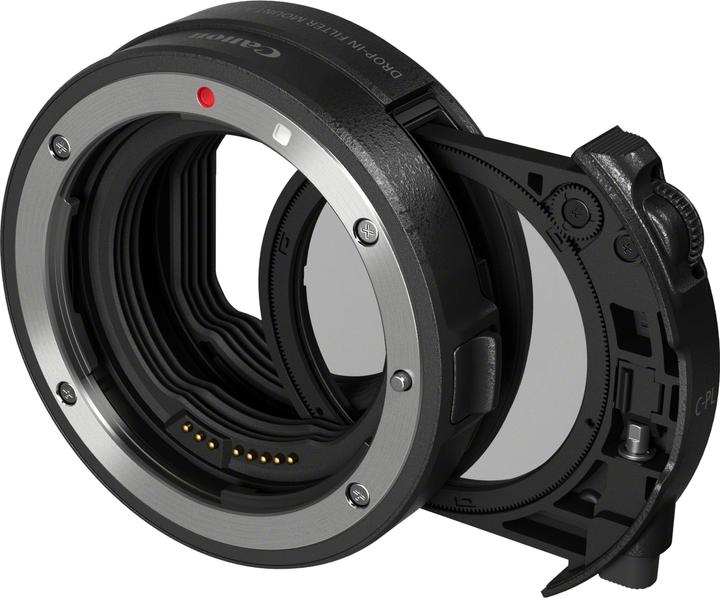 EF-EOS R Bajonettadapter mit Einsteckfiltern (C-PL)