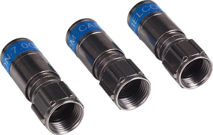 Produktbild Cabelcon F-6-TD 7.0 QM TrueDrop F-Kompressionsstecker (Antennenkabel)