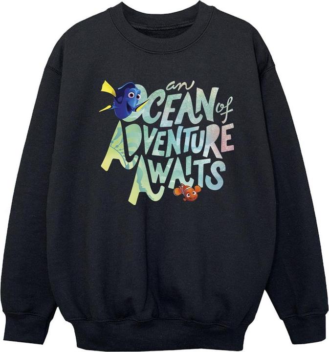 Actual product image Disney Girls Ocean Adventure Sweatshirt (140, 146)