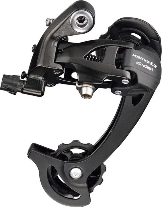 Produktbild Micro Shift Microshift Marvo Heckummeur, 9. -Row (2/3x9), kompatibel mit Shimano, langer Kinderwagen, max. Modus (11-fach)