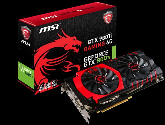 Image du produit MSI GTX 980 Ti Gaming 6G (6 Go)