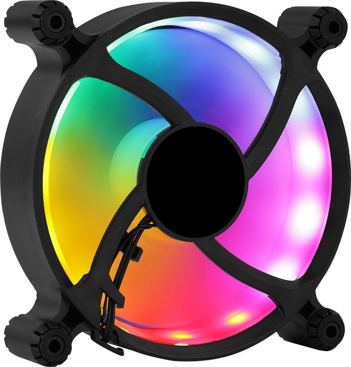 Produktbild AeroCool Spectro 12 FRGB Computergehäuse Ventilator, Durchscheinend (e) (120 mm, 1 x)