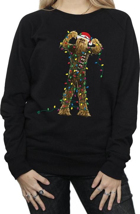 Produktbild Star Wars Chewbacca Christmas Lights Sweatshirt (XL)