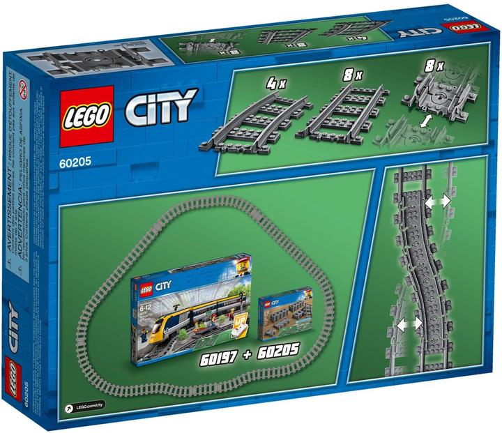 Produktbild LEGO Schienen (60205, LEGO City)