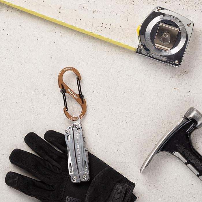 Actual product image Nite Ize NiteIze carabiner set with lock S-Biner S ALU 3PK