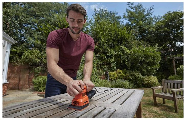 Actual product image Black & Decker Multisander 4in1 BEW200 (Multi sanders, 200 W)