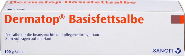 Actual product image Sanofi Dermatop Base Fat Ointment, 100 g Ointment (Body cream)