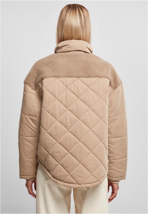 Actual product image Urban Classics Ladies Oversized Diamond Quilt Puffer Jacket (M)